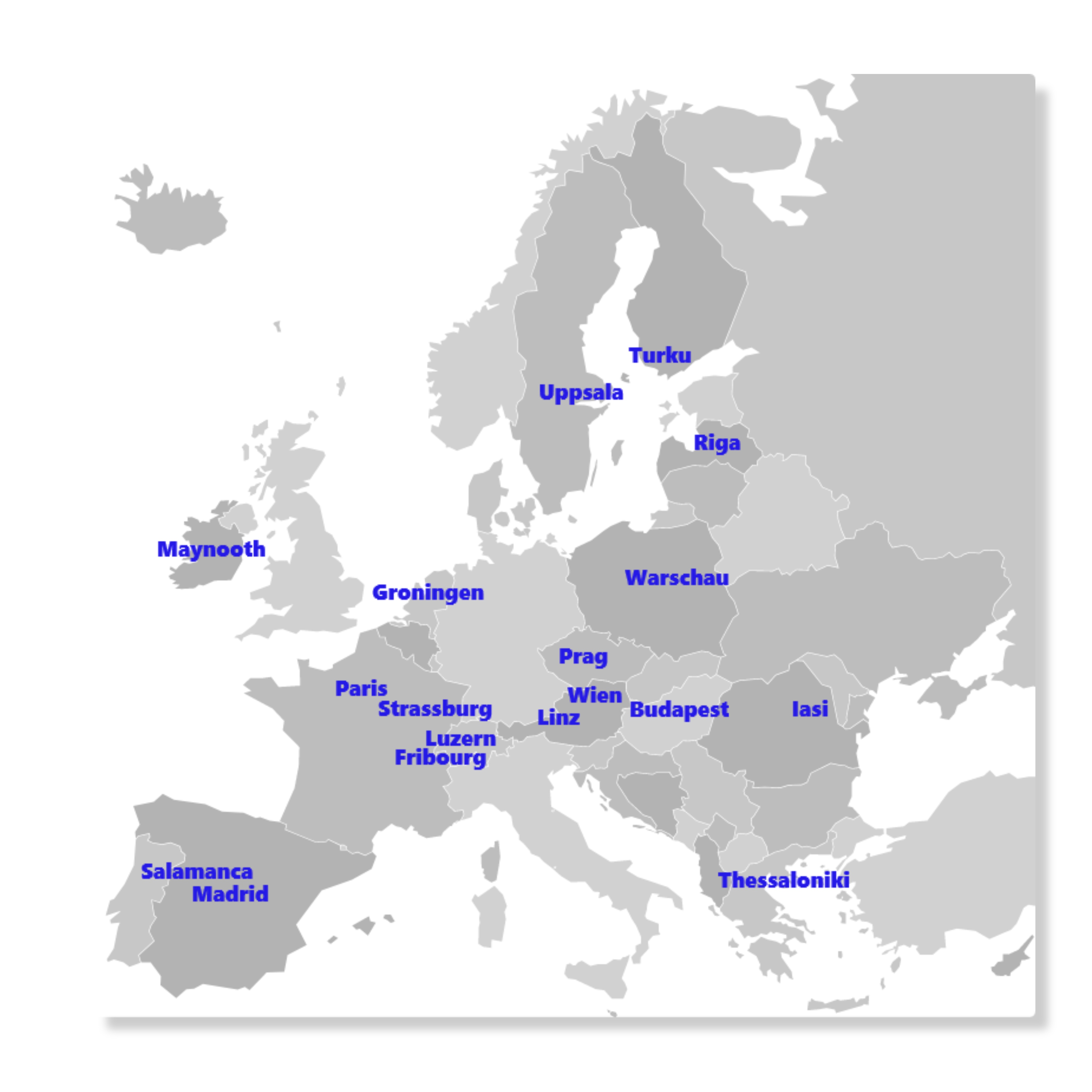 Europakarte neu